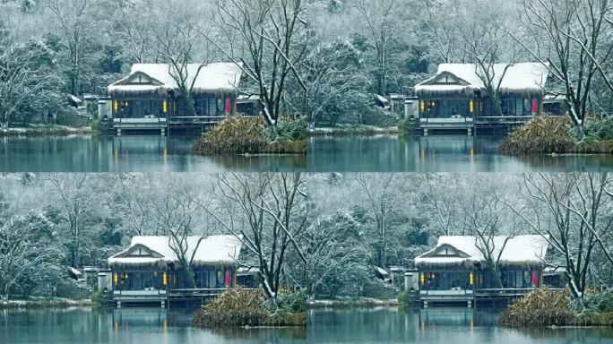 杭州冬季景观
