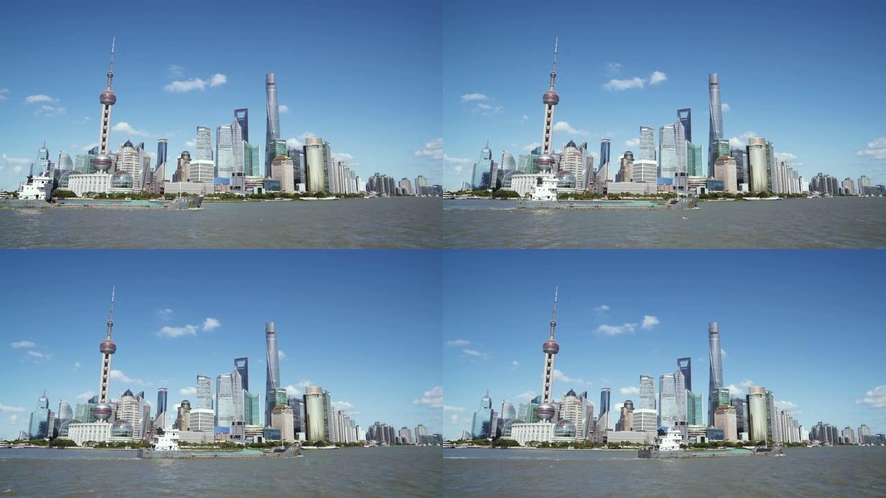 白天看上海上海上海地标建筑上海金融