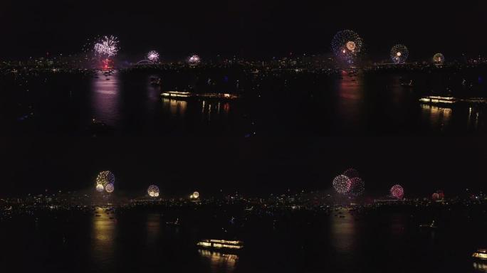 点亮夜空!礼花燃放节日