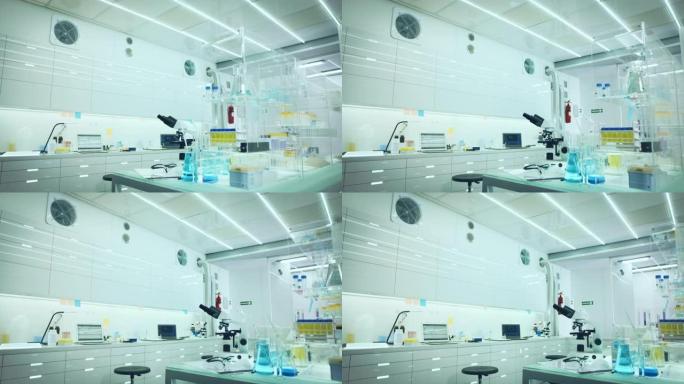 现代科学实验室。工作室检验科分析师分析室