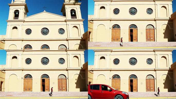 阿根廷Altiplano的老教堂。