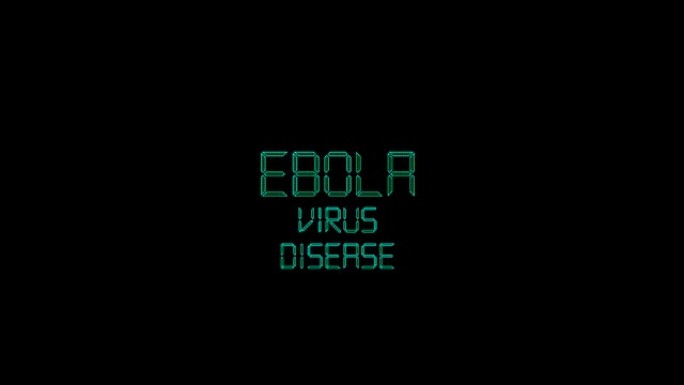 Ebola Virus Disease title animation