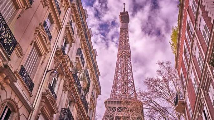 埃菲尔铁塔。巴黎。
