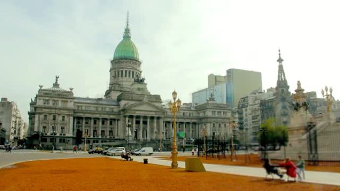 阿根廷国民大会宫(Palacio Del Congreso)。
