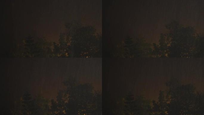 夜间4k Rainny。