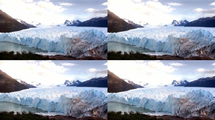 佩里托 · 莫雷诺冰川 (阿根廷圣克鲁斯省)。