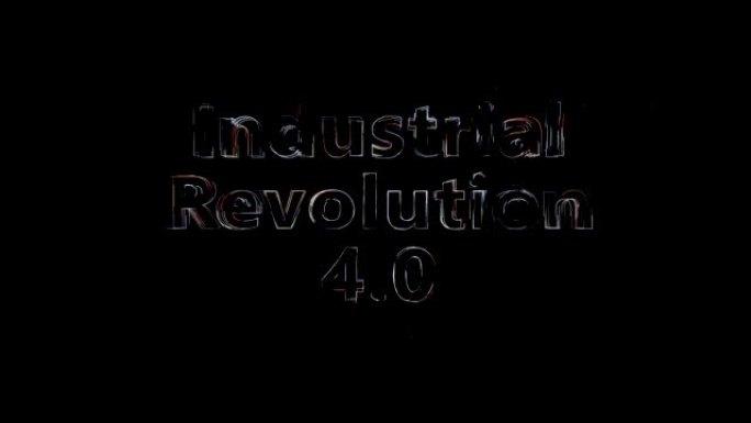 工业革命4.0视频素材