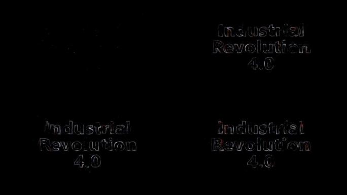 工业革命4.0视频素材