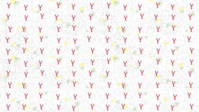 瑞典小龙虾派对背景