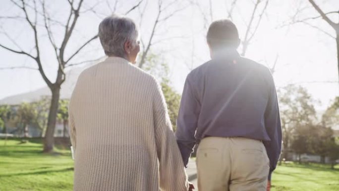 真爱永远存在幸福伉俪老年夫妻老龄化