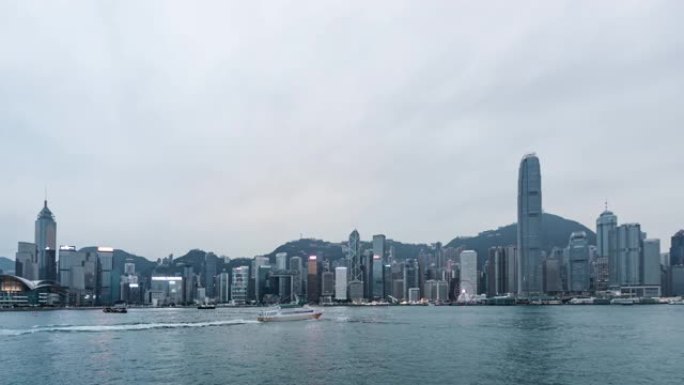 T/L WS TD香港维多利亚港全景
