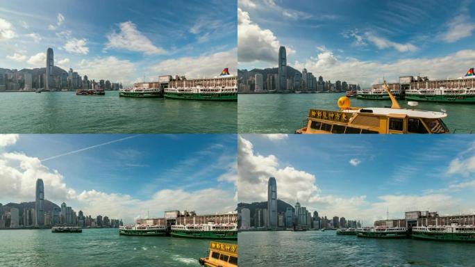 4K TL香港太平山及天星码头城景