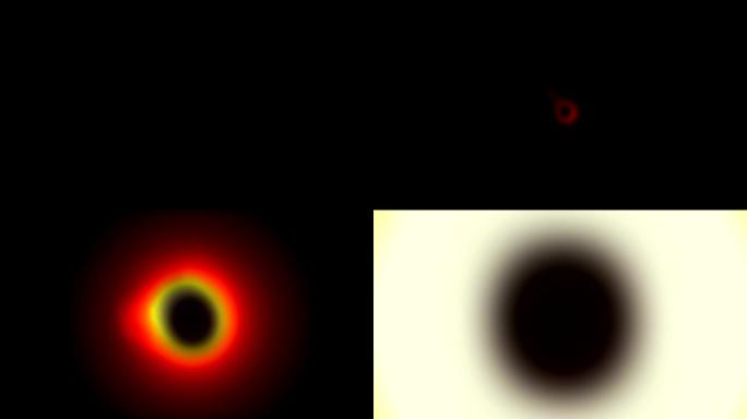 黑洞动画宇宙星空文字穿梭片头夜空星球星云