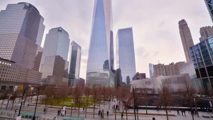 曼哈顿市中心。9/11记忆