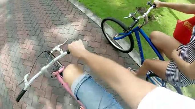 MS夫妇与可穿戴相机自行车骑行