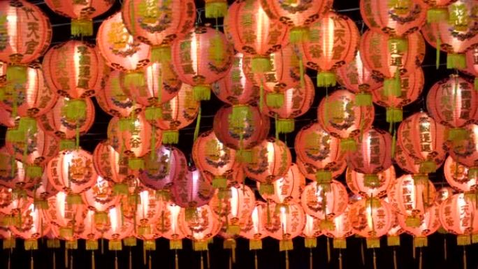 农历新年的中国灯笼