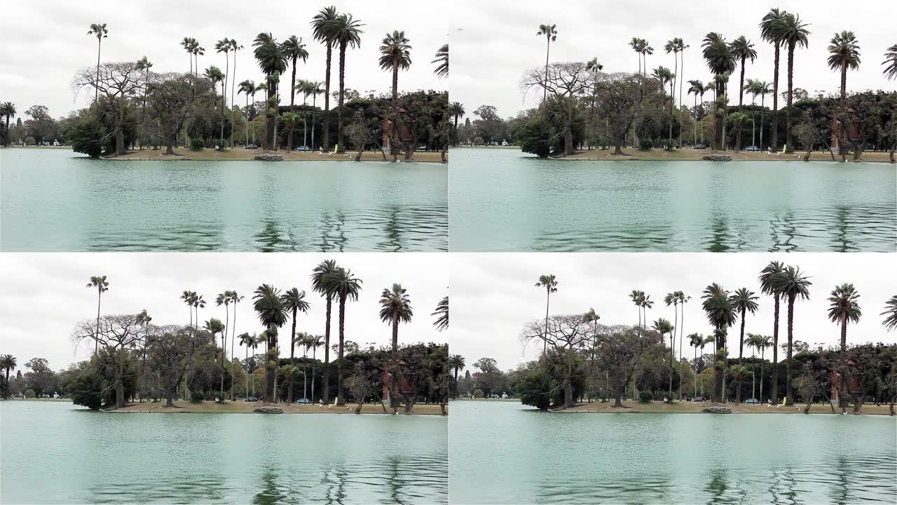 位于阿根廷布宜诺斯艾利斯市的巴勒莫公园。
