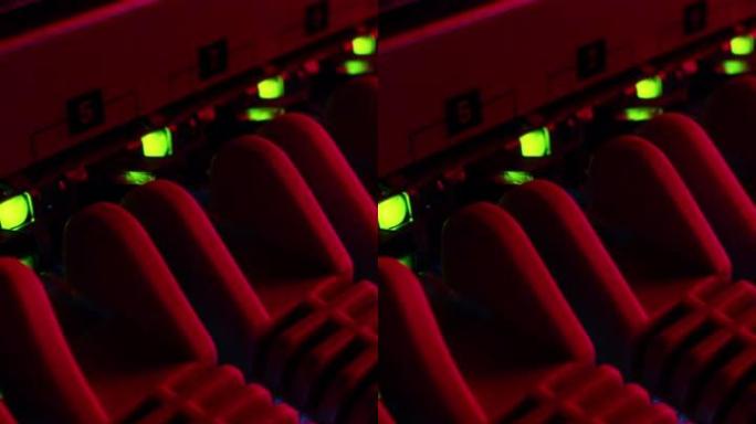 宏拍摄: 以太网数据中心电缆连接到路由器端口在红色霓虹灯背景。RJ45互联网连接器插入调制解调器局域