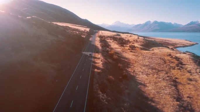 通往库克山的空中道路