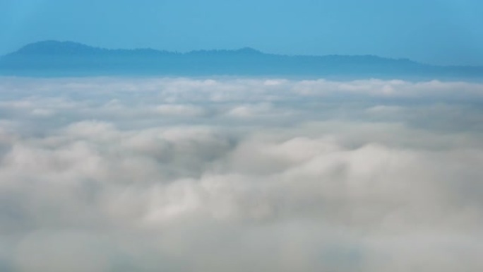 云和天空之上，4K DCI延时