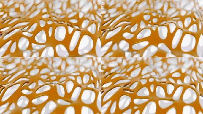 4k抽象神经网。神经细胞背景素材