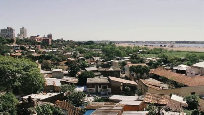 亚松森市，巴拉圭的首都和最大城市。