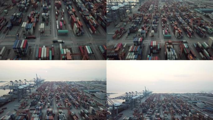 工业港与集装箱港是航运的一部分