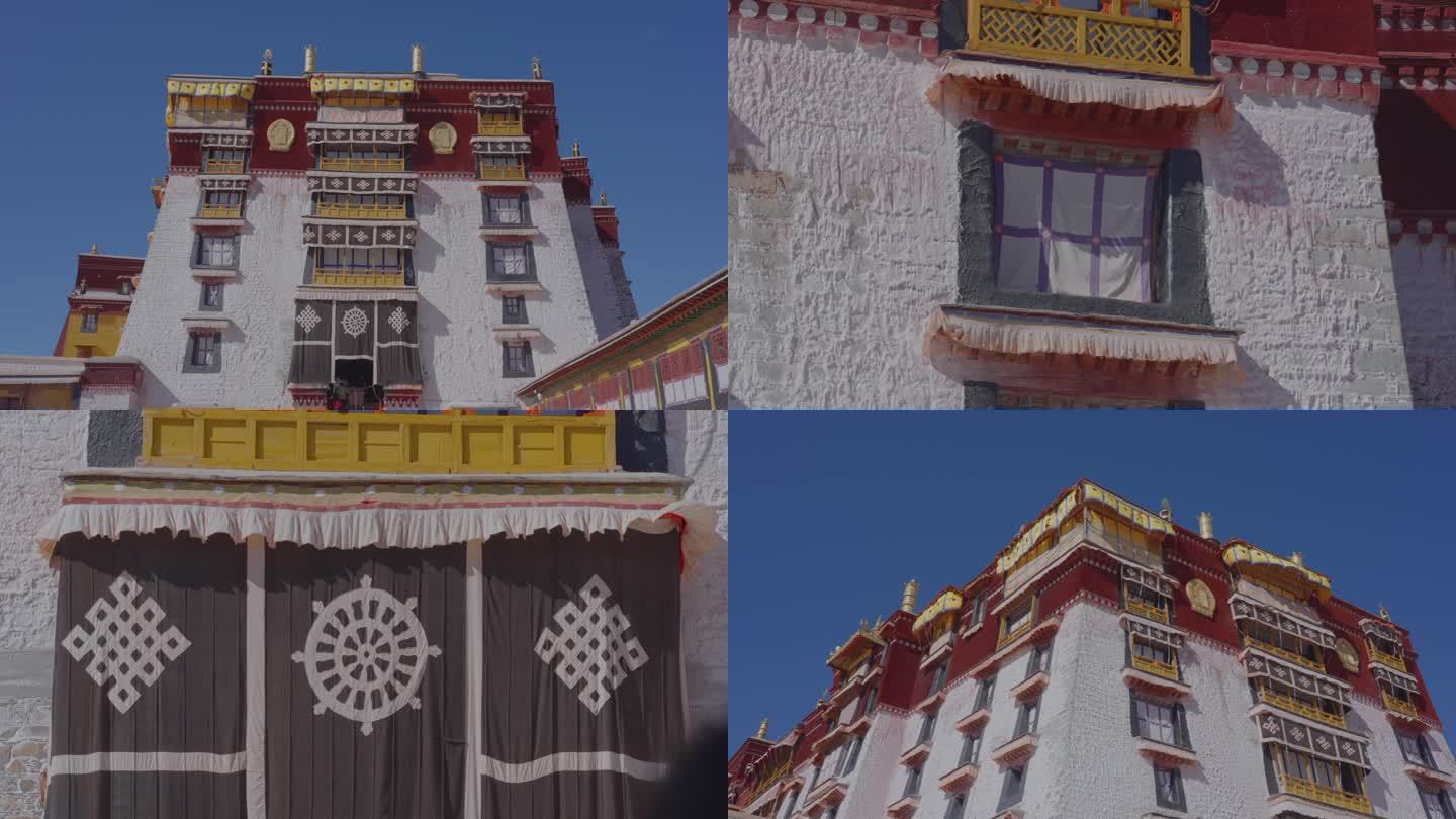 布达拉宫西藏拉萨布达拉宫
