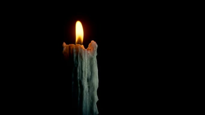 蜡烛被吹灭了希望萤火之光黑夜