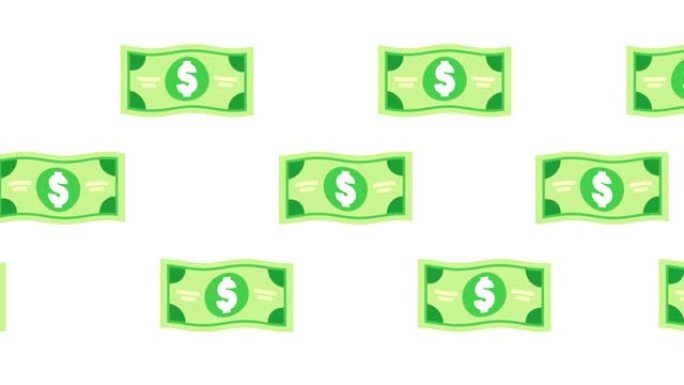 经济和金融票据美元模式