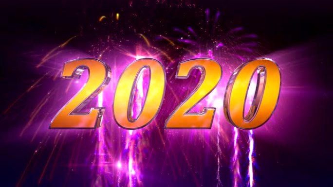 4K新年2020动画