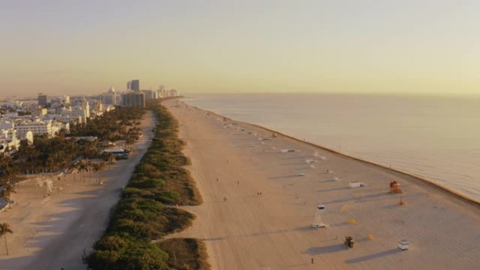 美国佛罗里达州迈阿密海滩WS风景名胜阳光海滩