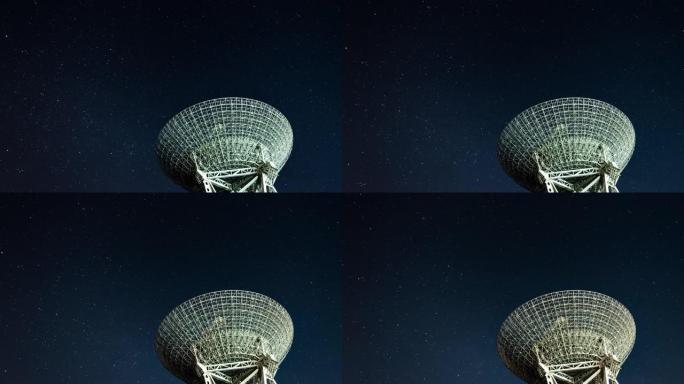T/L射电望远镜夜间观测天空