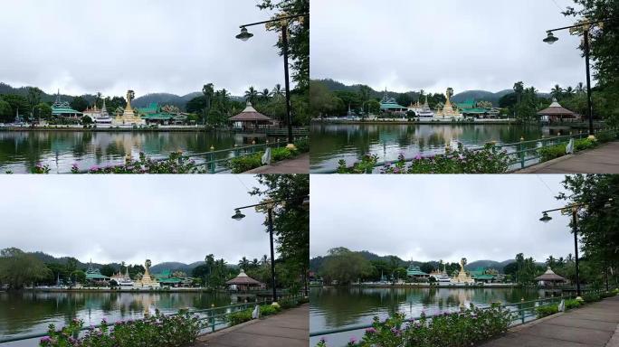 泰国湄宏顺钟康寺景观