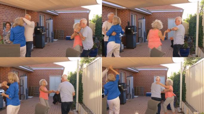 终身伴侣跳舞!退休老人跳舞幸福生活