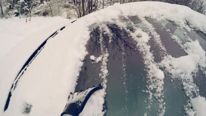 从车窗上刮冰雪从车窗上刮冰雪铲雪