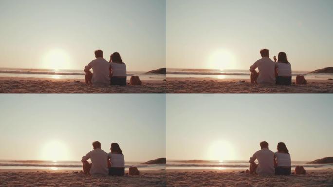 没有什么比日落更重要的了浪漫了