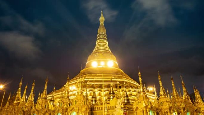 Shwedagon宝塔仰光缅甸