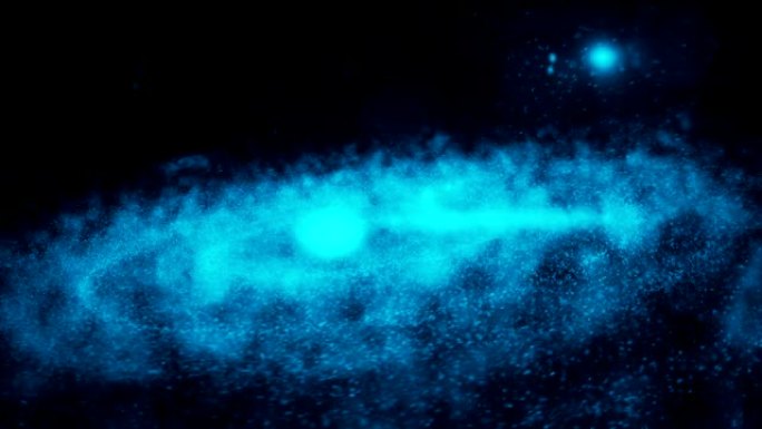 星云，星系，空间宇宙星云视频素材星光粒子