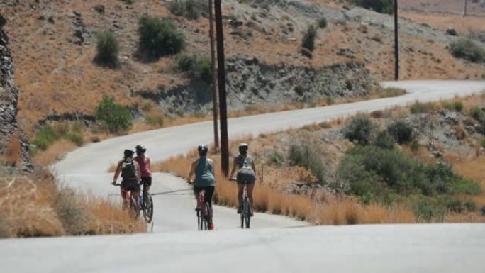 女子自行车团体车手