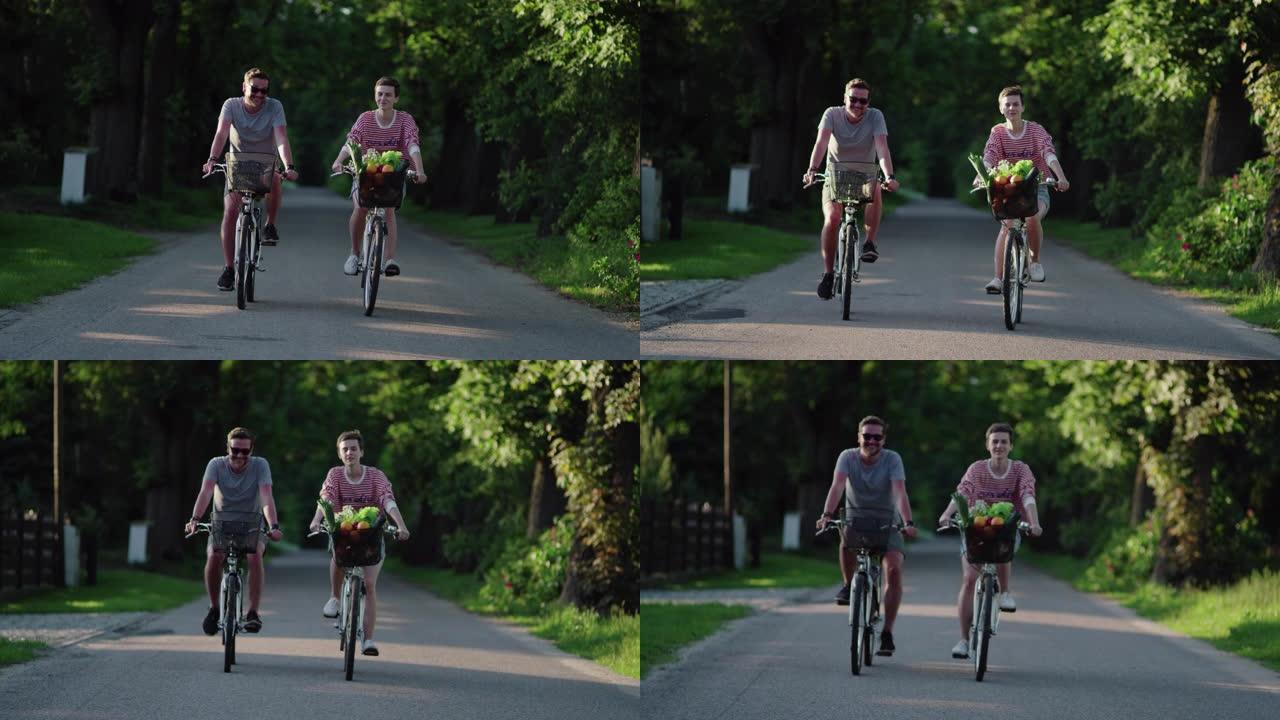 夫妇的自行车之旅
