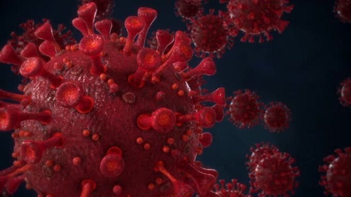 新型冠状病毒SARS-CoV-2医学背景-红色左六个版本