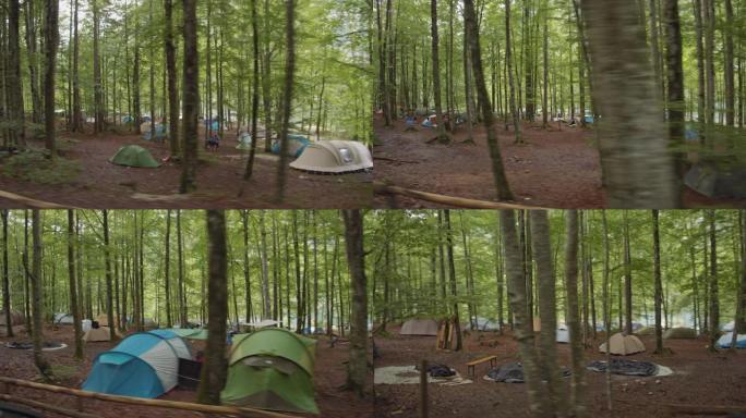 森林里的SLO MO露营地