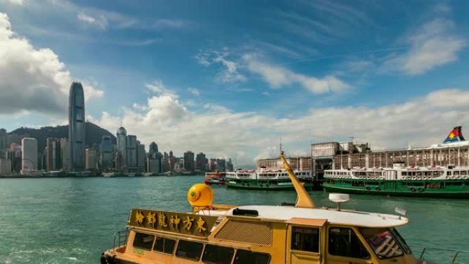 4K TL香港太平山及天星码头城景