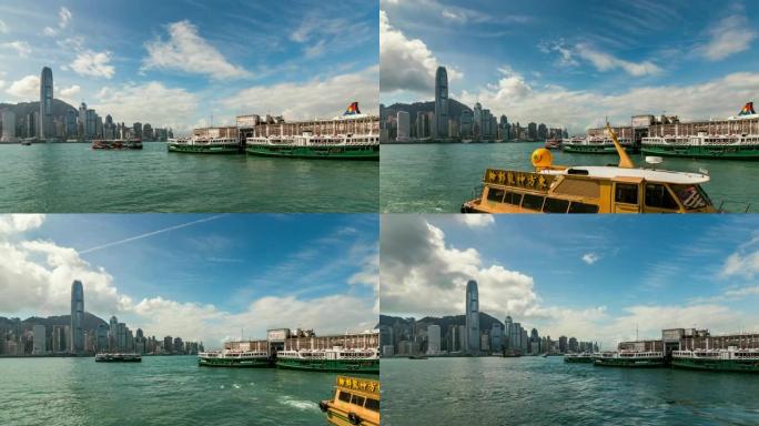 4K TL香港太平山及天星码头城景