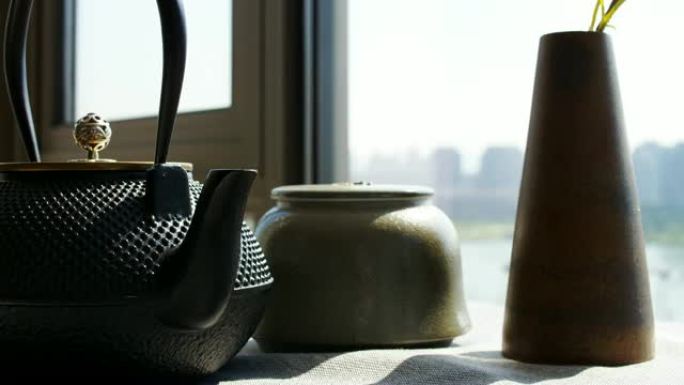 中国茶杯和茶壶