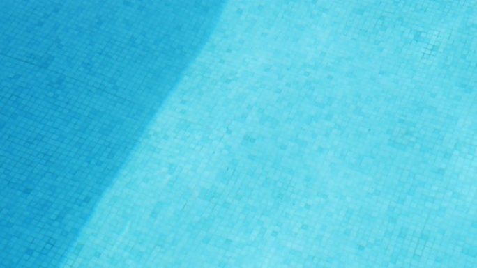 游泳民意测验中水焦的俯视图镜头
