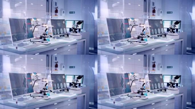 未来实验室设备 -- 脑电波扫描研究