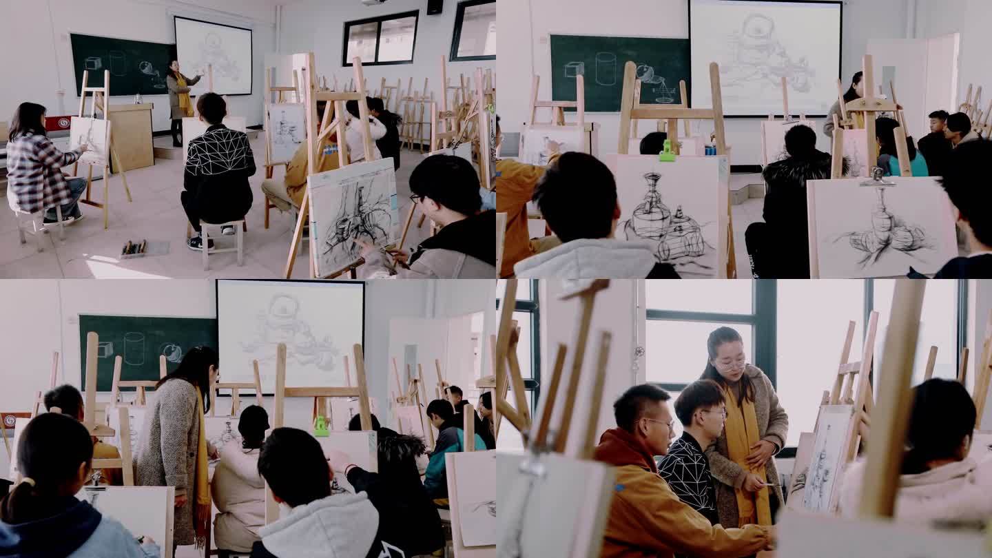 美术绘画班美术教育美术教学速写艺考教学