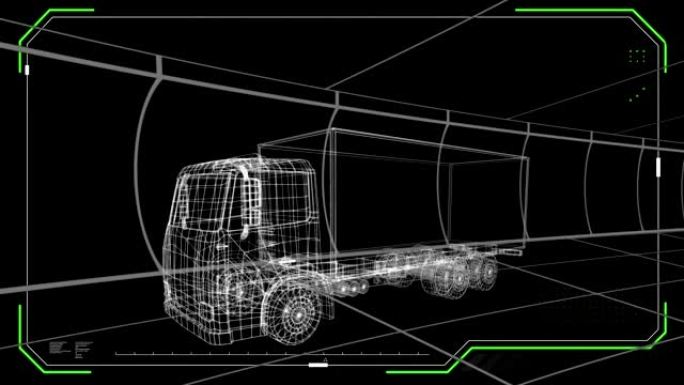 汽车3d技术图货车